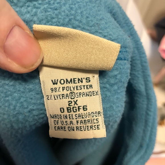 Ll Bean ladies button up sweater cardigan size 2x - Picture 5 of 5